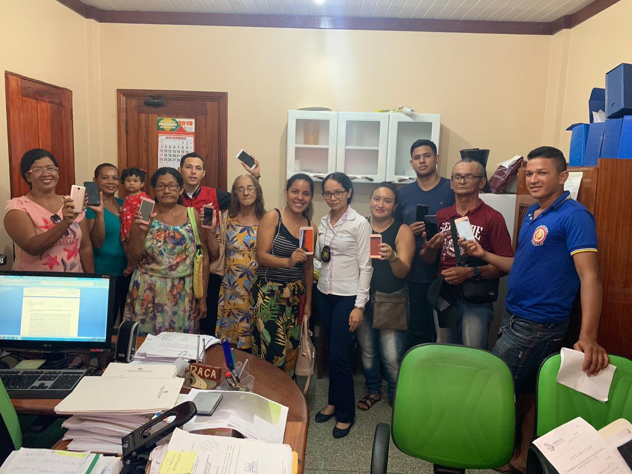 POLÍCIA CIVIL RECUPERA 15 APARELHOS CELULARES EM MACAPÁ
